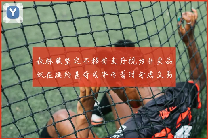 森林狼坚定不移将麦丹视为非卖品仅在换约基奇或字母哥时考虑交易