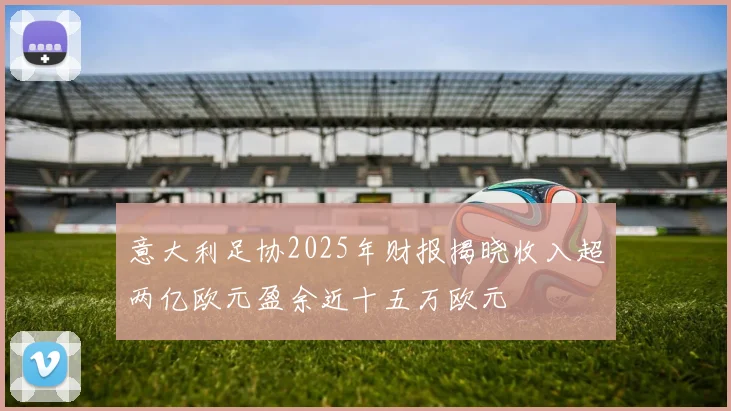 意大利足协2025年财报揭晓收入超两亿欧元盈余近十五万欧元