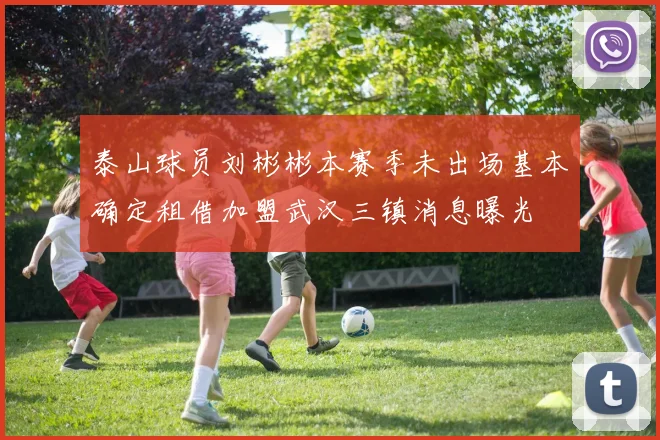 泰山球员刘彬彬本赛季未出场基本确定租借加盟武汉三镇消息曝光